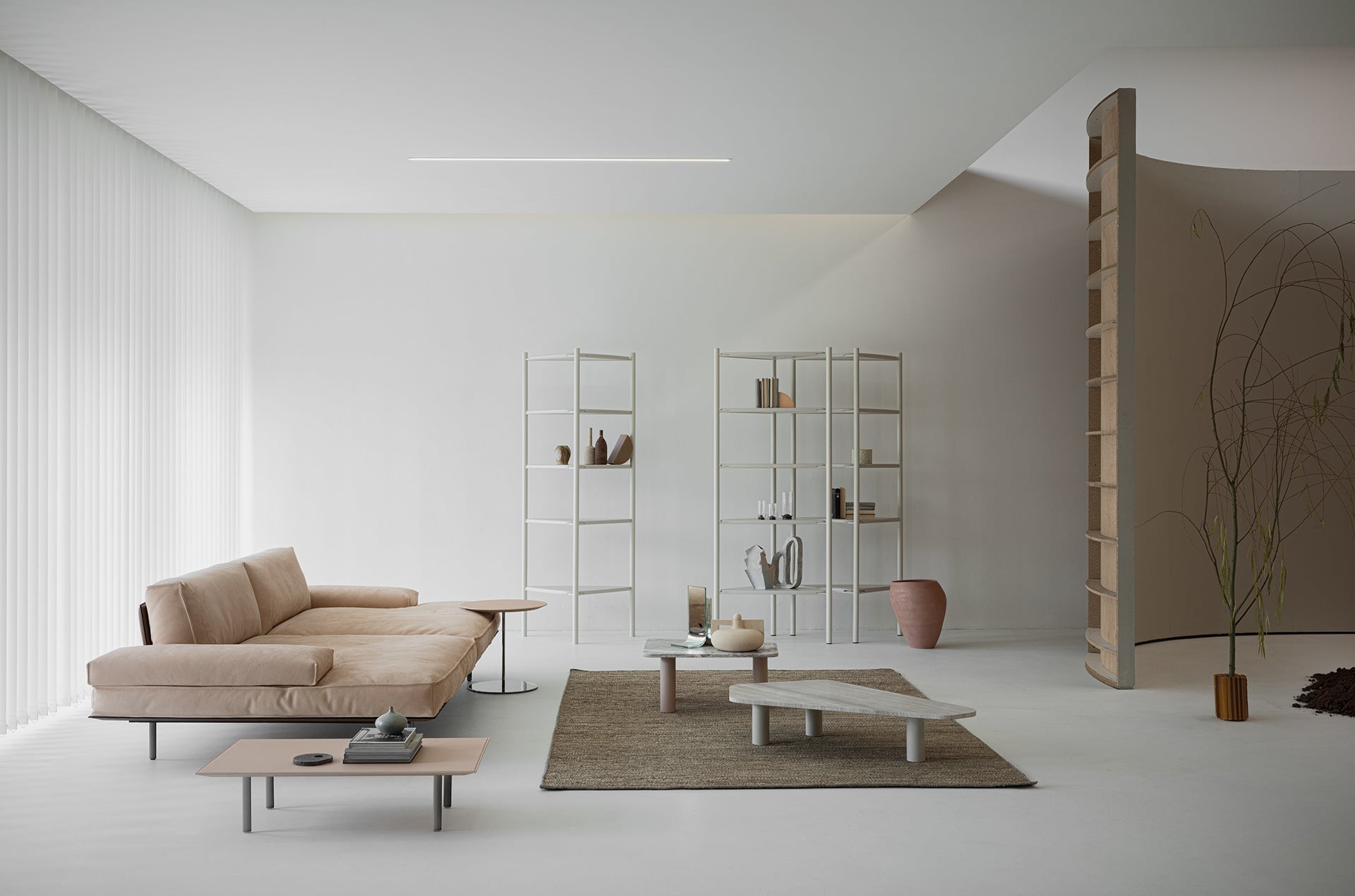 Vogue Cuoio divano modulare