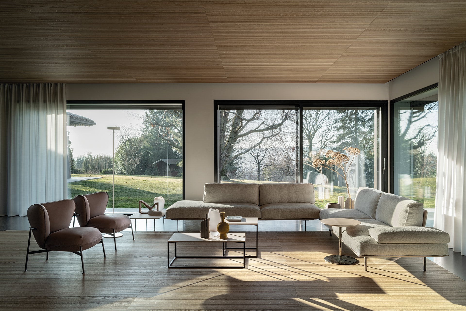 Vogue Cuoio divano modulare