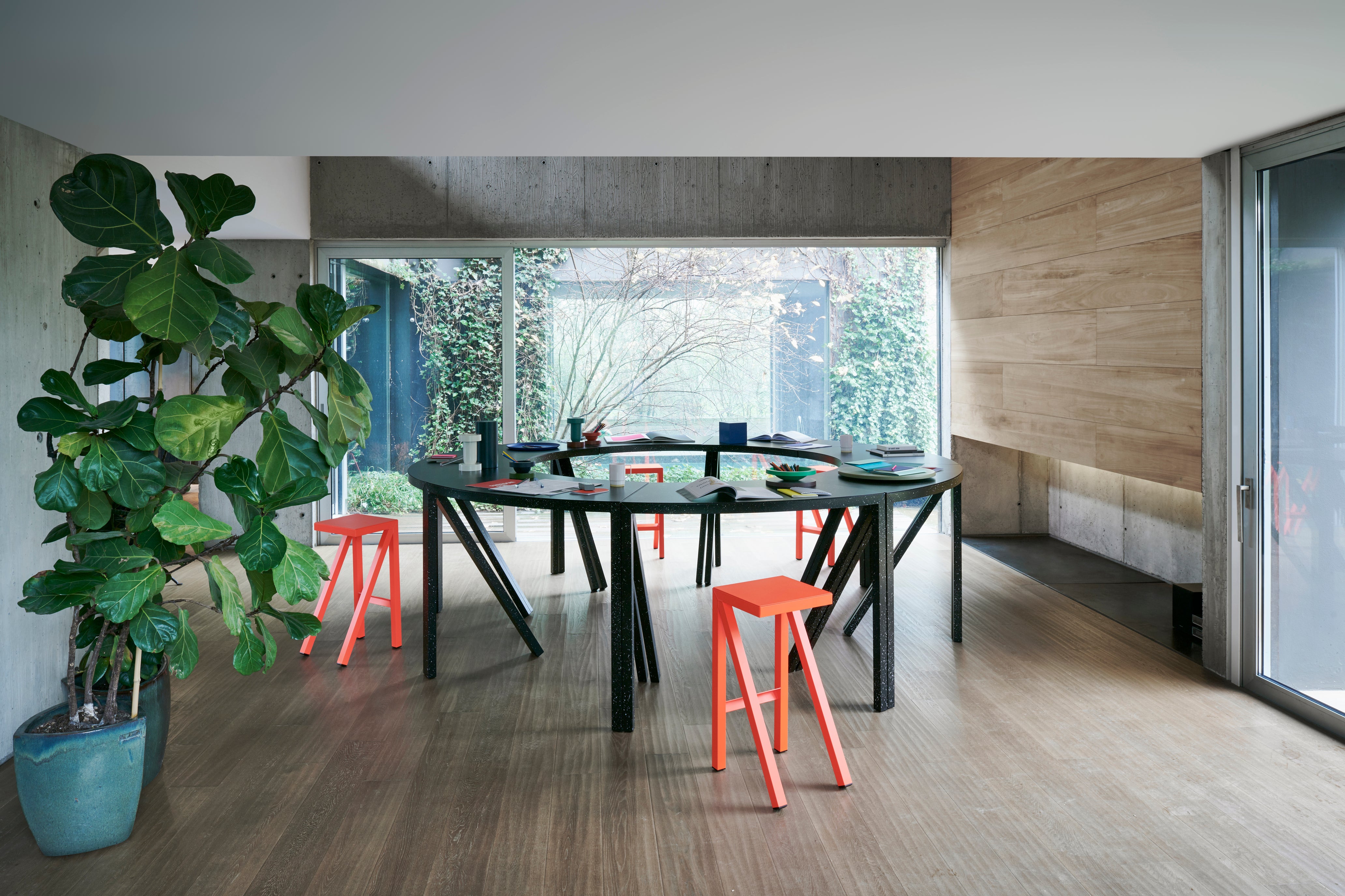 Bureaurama sgabelli in alluminio