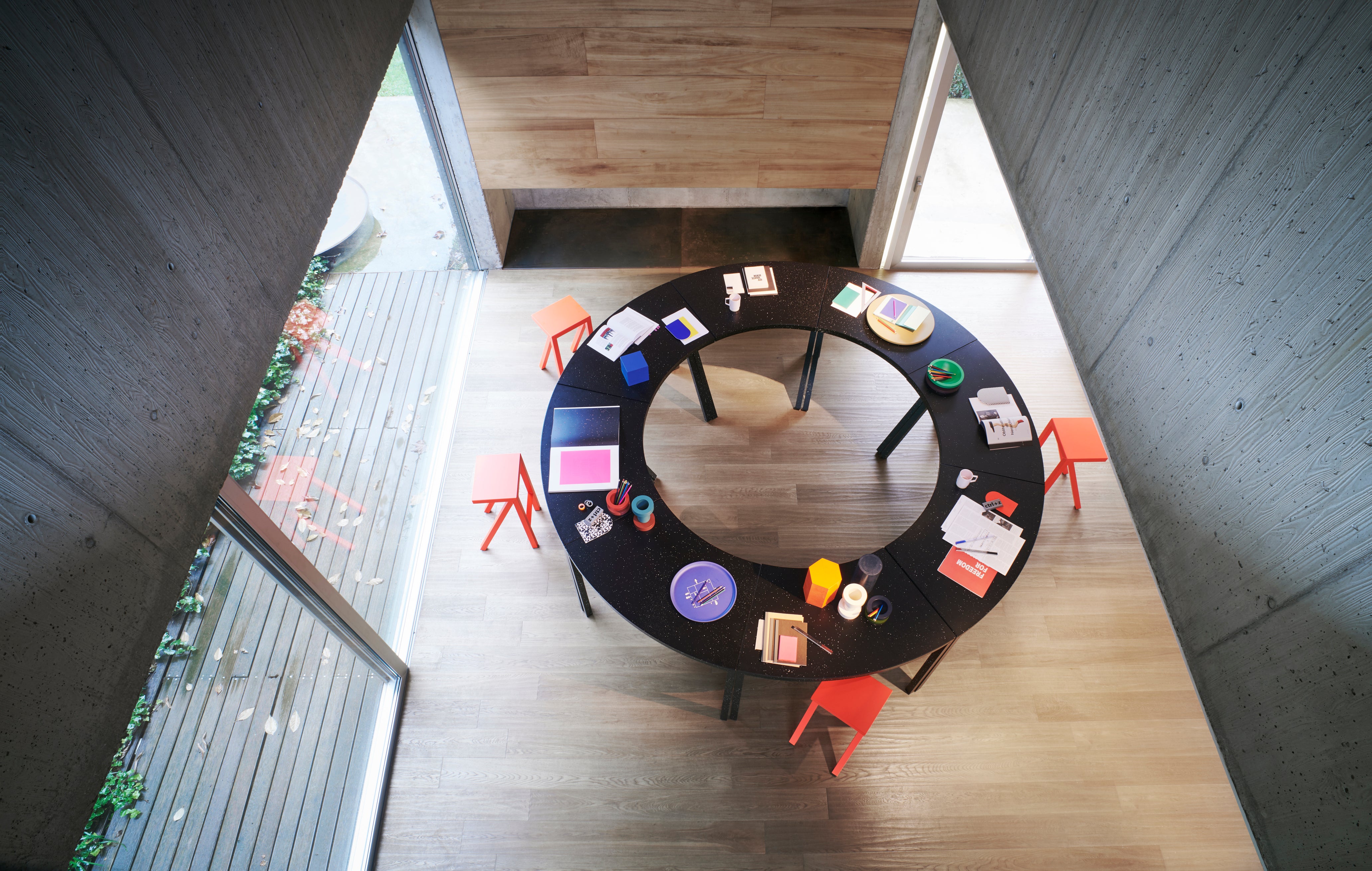 Bureaurama sgabelli in alluminio