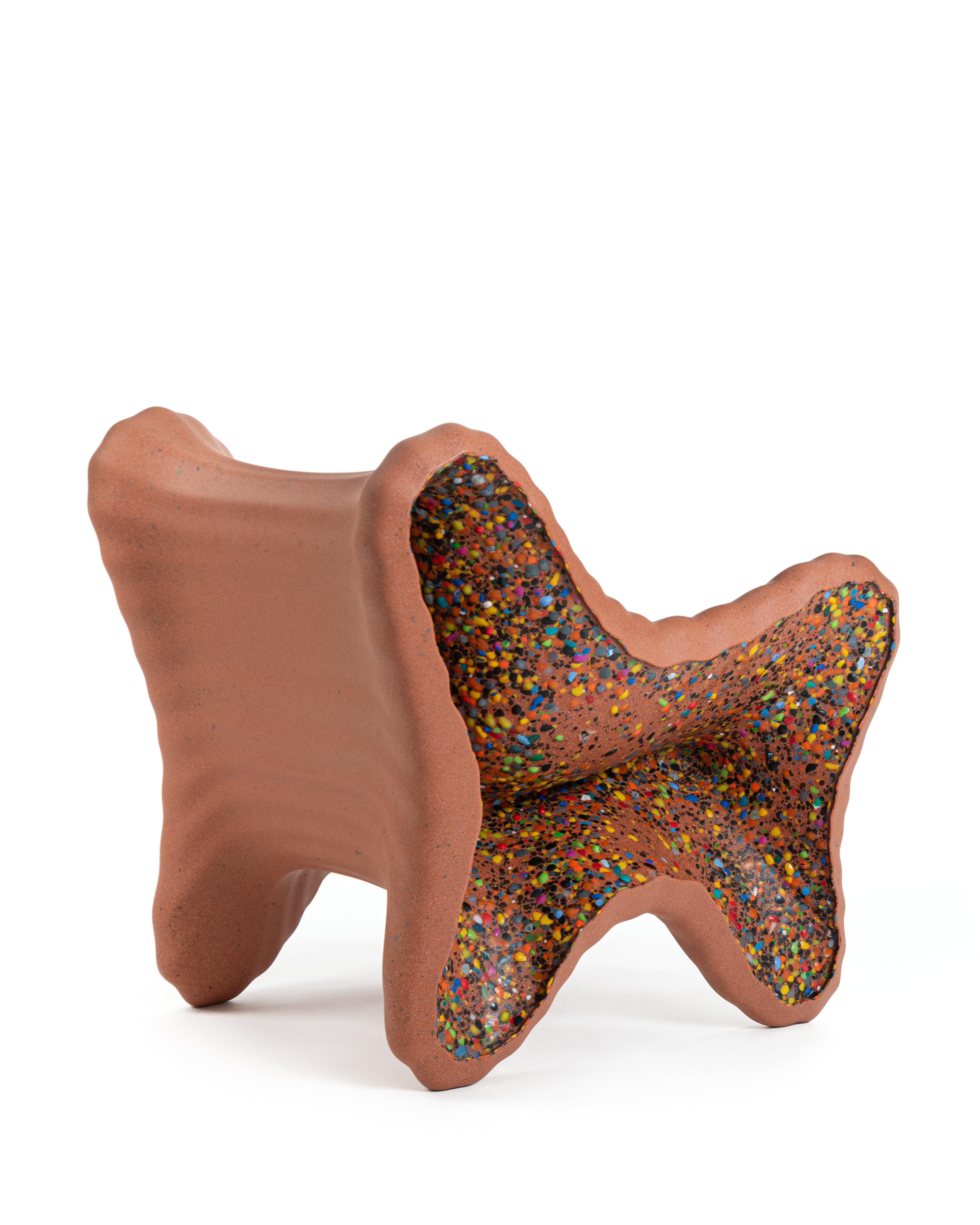 InSide: poltrona da esterno in polietilene riciclato