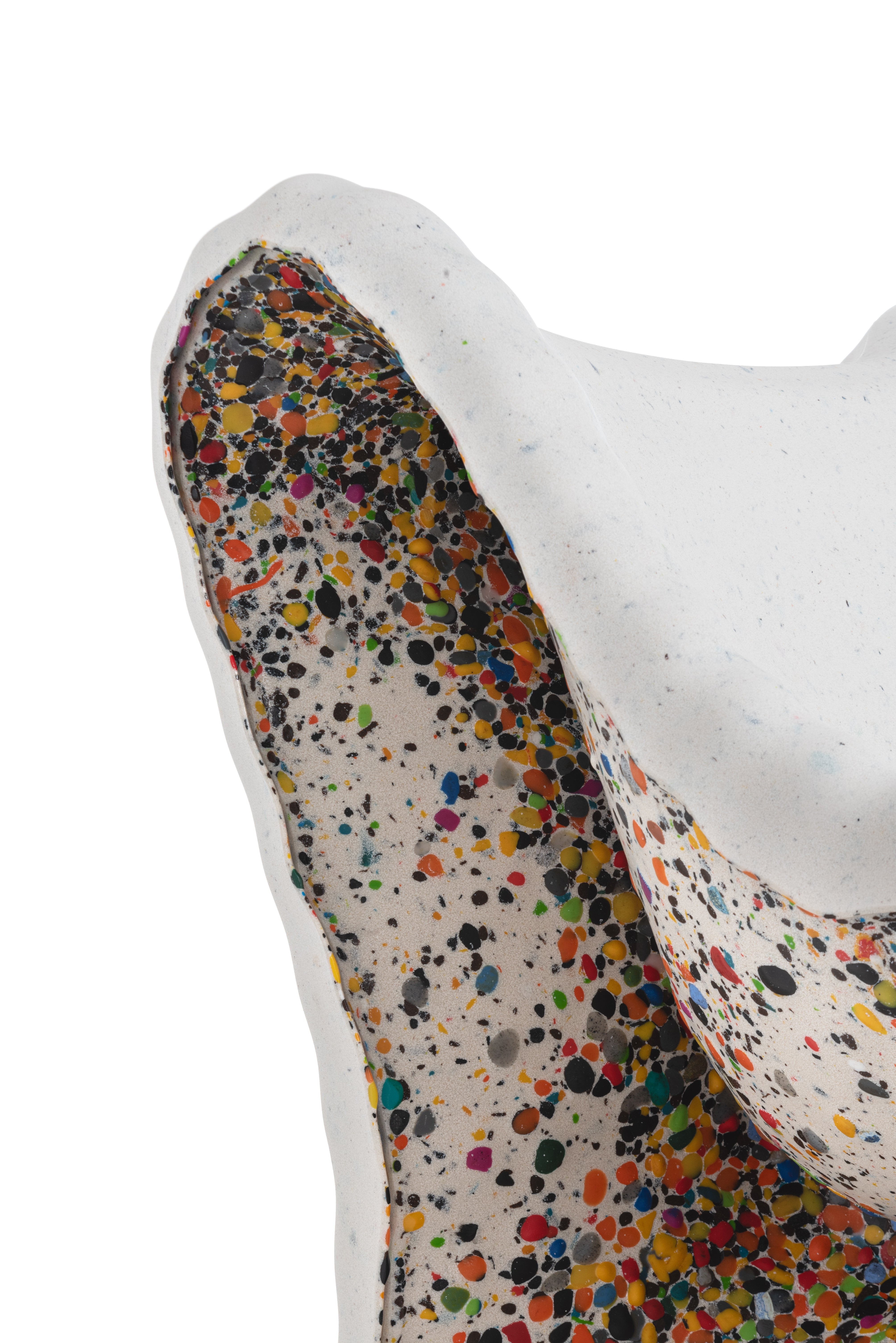 InSide: poltrona da esterno in polietilene riciclato