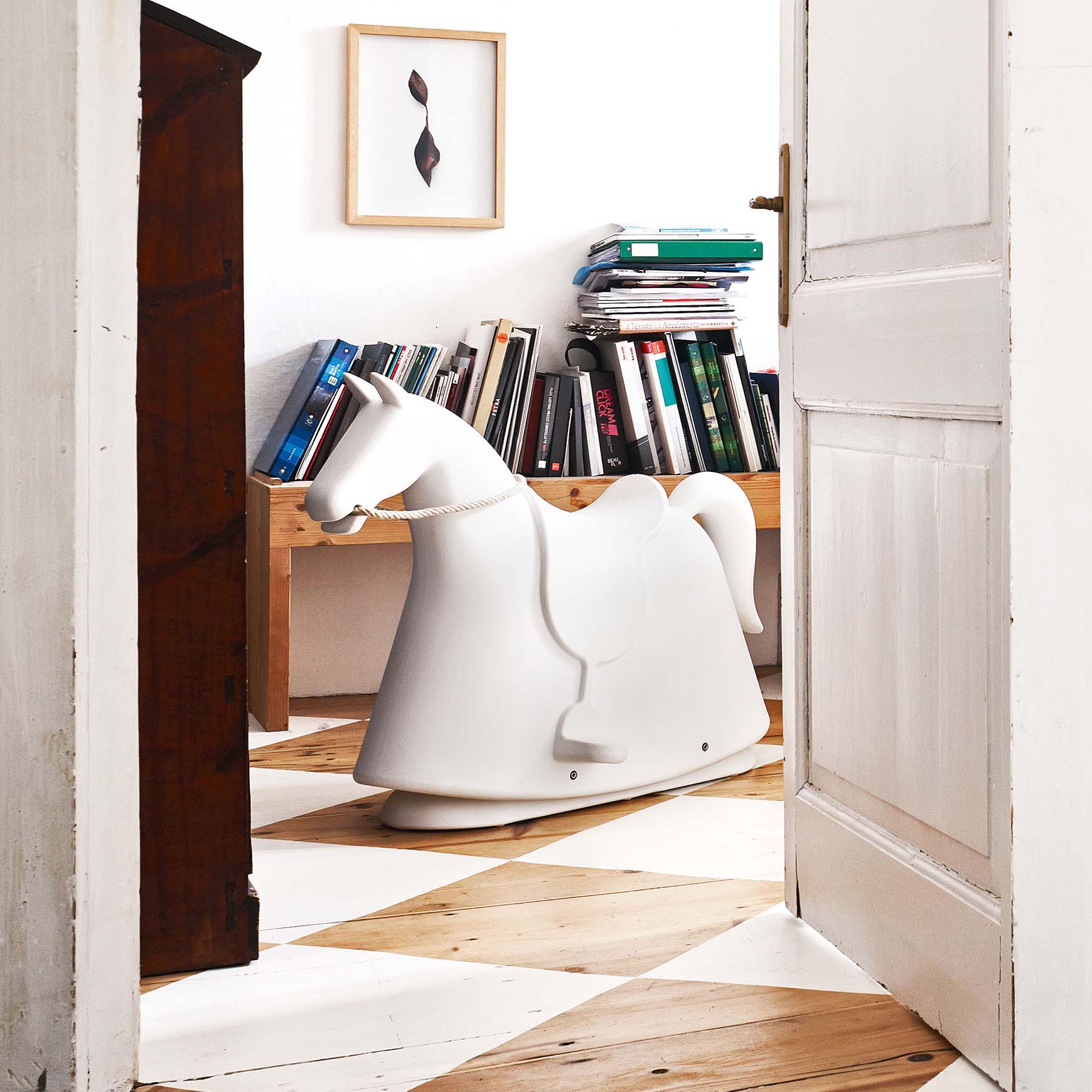 Rocky cavallo a dondolo