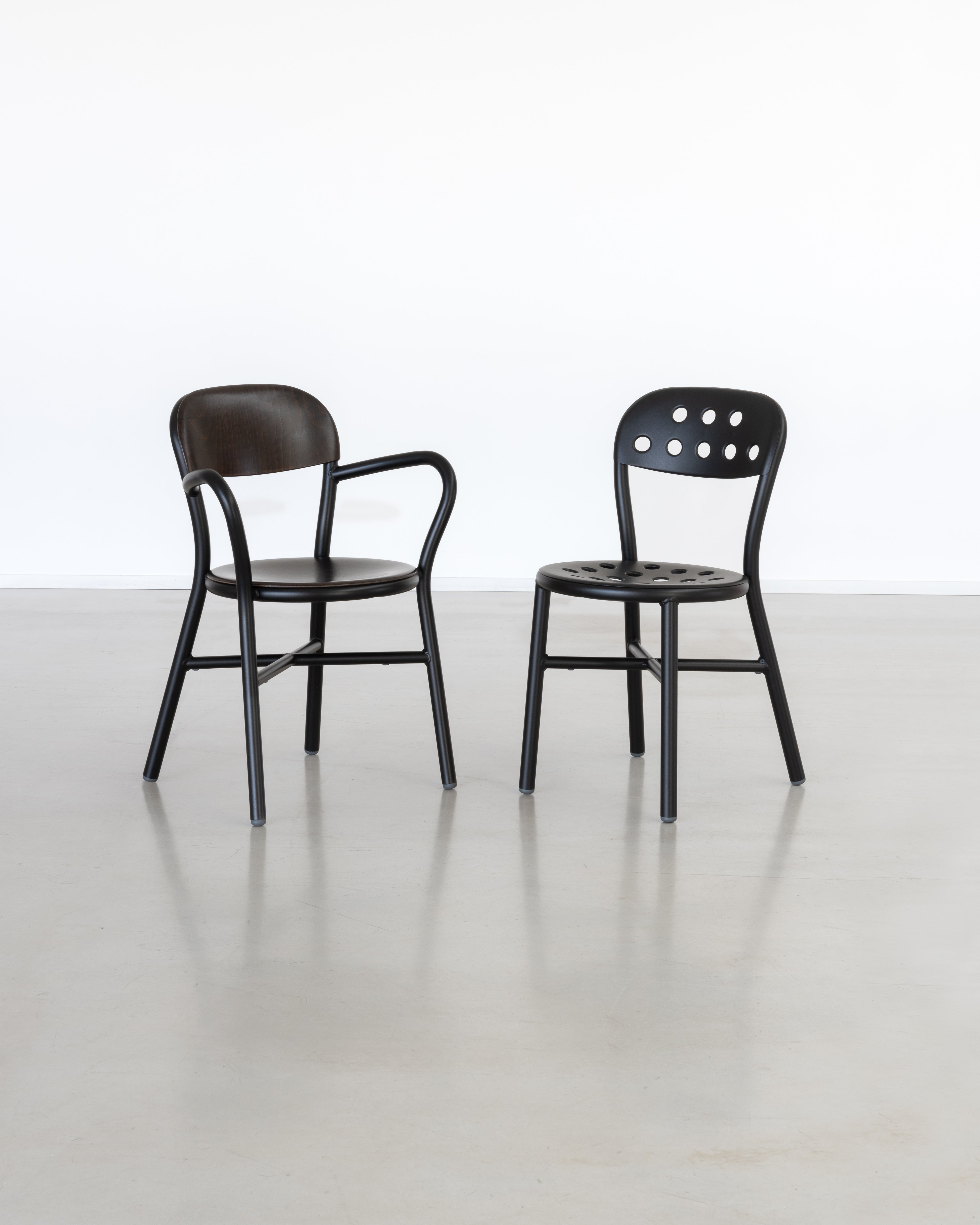 Pipe sedia alluminio verniciato