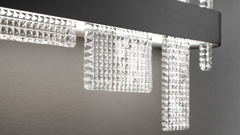 Ribbon Masiero lampadario in vetro veneziano