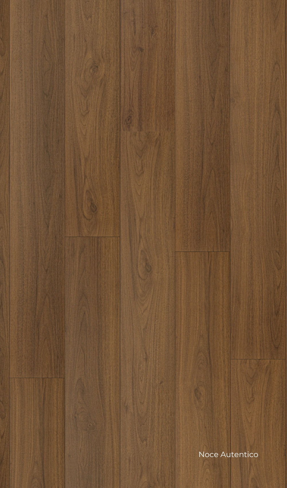 Pavimento in laminato effetto noce scuro Skema Prestige L ideale per interni residenziali e contract