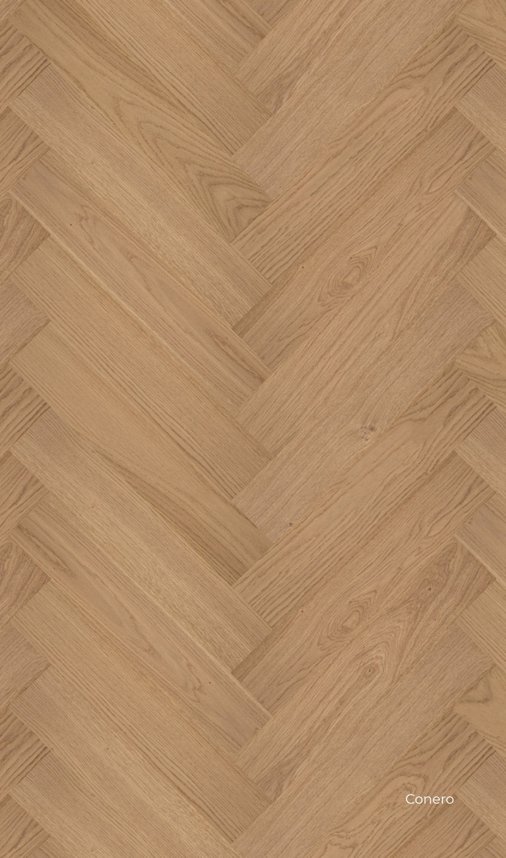 Pavimento a spina di pesce Lumbertech S700 Conero, tonalità neutra e venatura delicata con posa regolare.