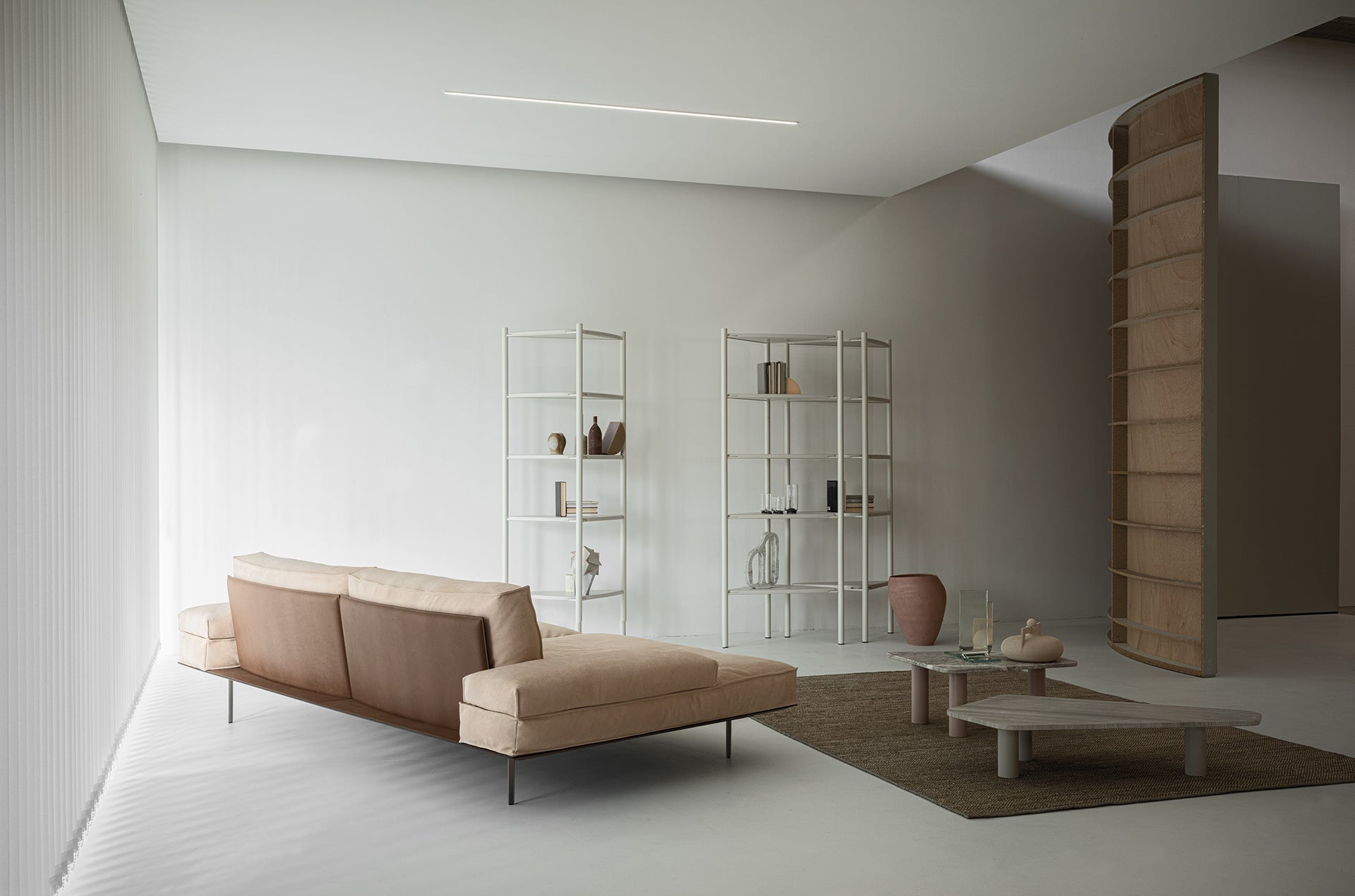 Vogue Cuoio divano modulare