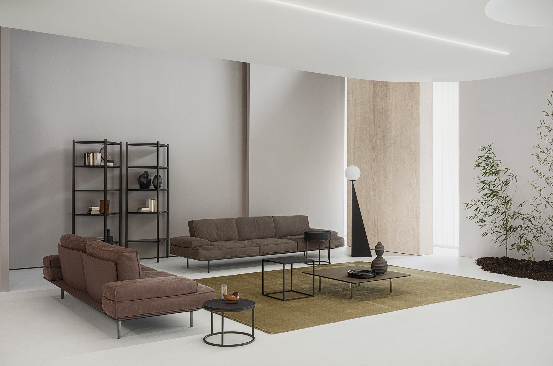 Vogue Cuoio divano modulare