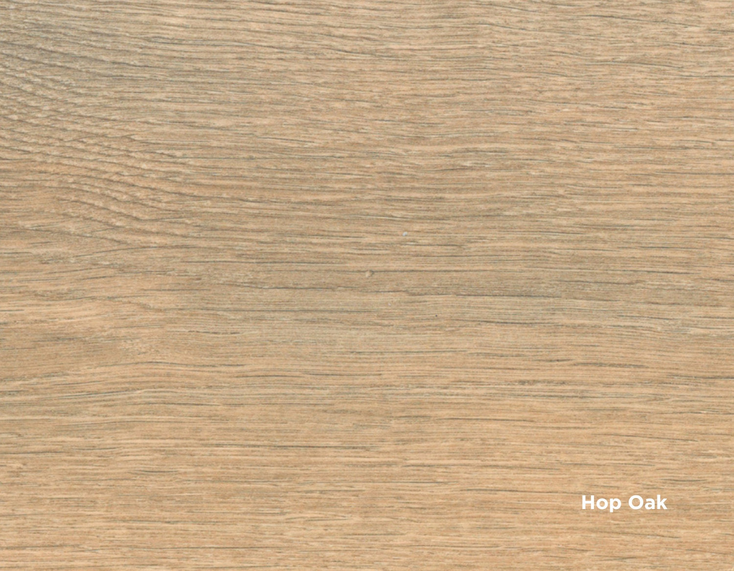 Superficie in laminato effetto rovere chiaro, con texture regolare, modello Hop Oak della gamma Facile+ di Skema