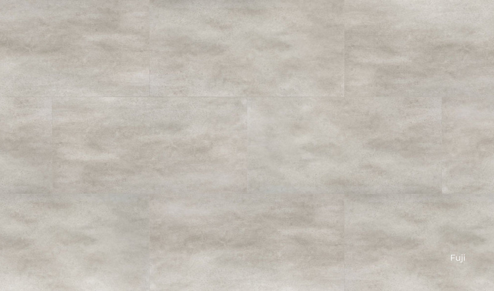 Pavimento SPC Flow 55 Cement Fuji, effetto cemento chiaro, texture su piastrella