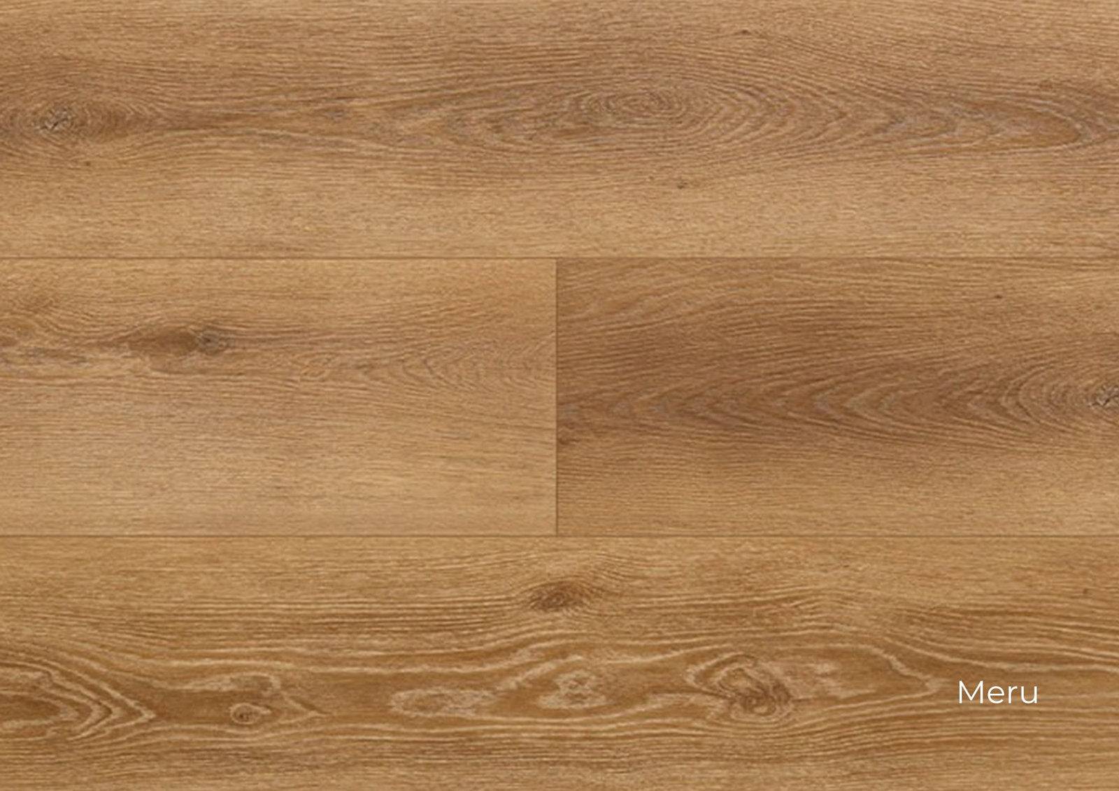 Pavimento SPC Flow+ XL decoro Meru, maxi doga effetto legno nocciola intenso