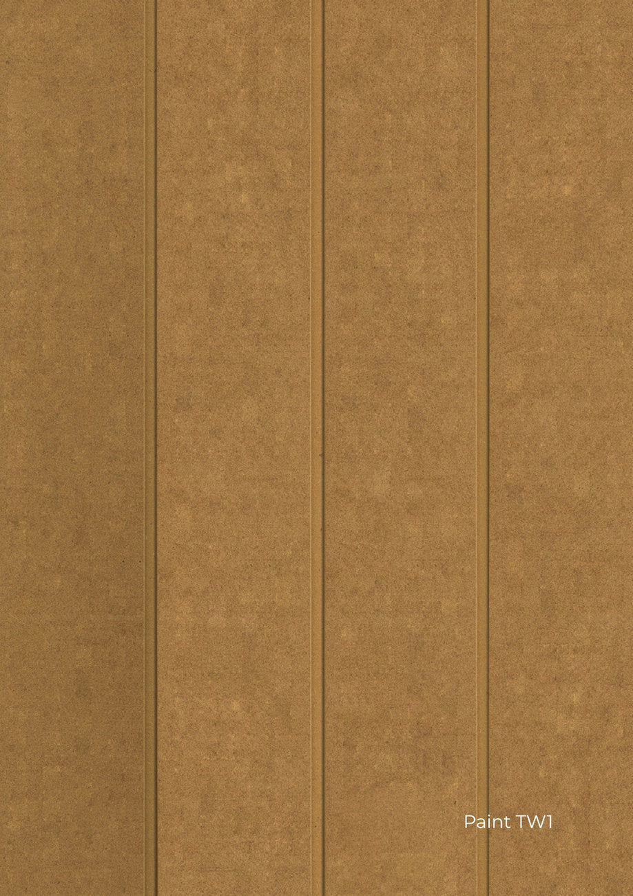 Pannello parete liscio Skema Tech Wall Paint TW1 in MDF grezzo verniciabile per rivestimenti interni