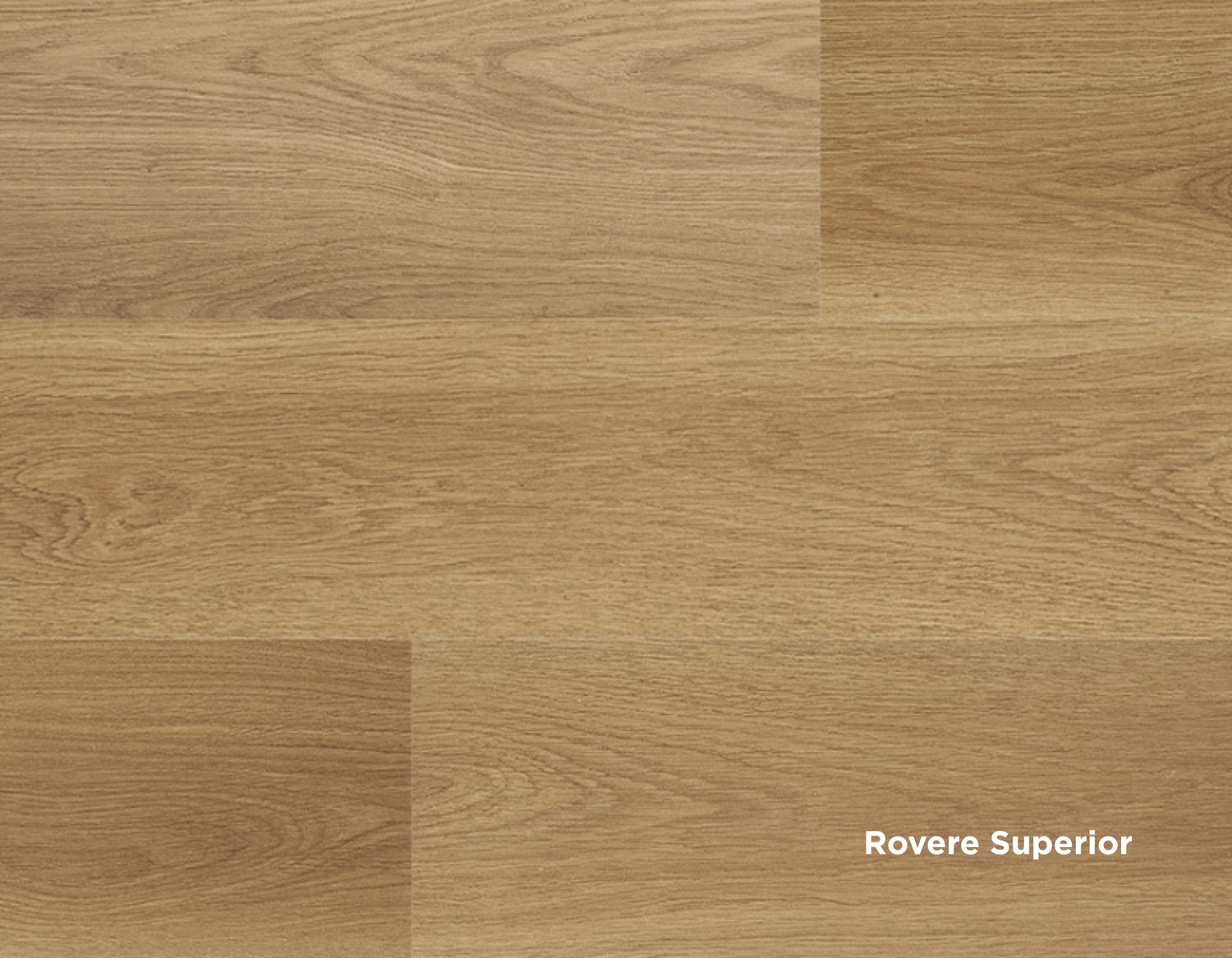 Doghe in laminato con venature classiche e colore miele, finitura Rovere Superior della gamma Facile+ di Skema