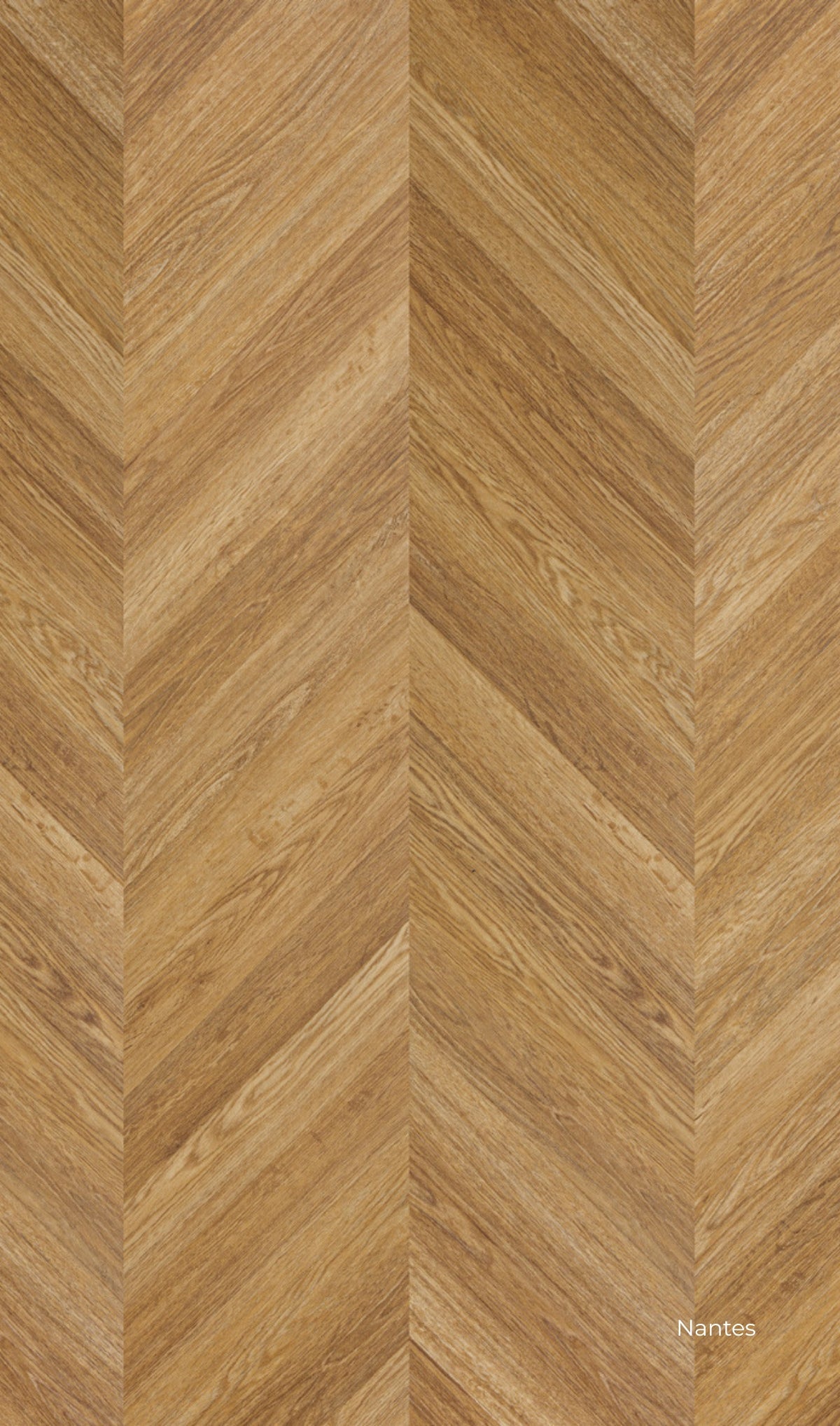 Pavimento SPC Star Ks Skema in posa a spina francese, con venature rovere chiare