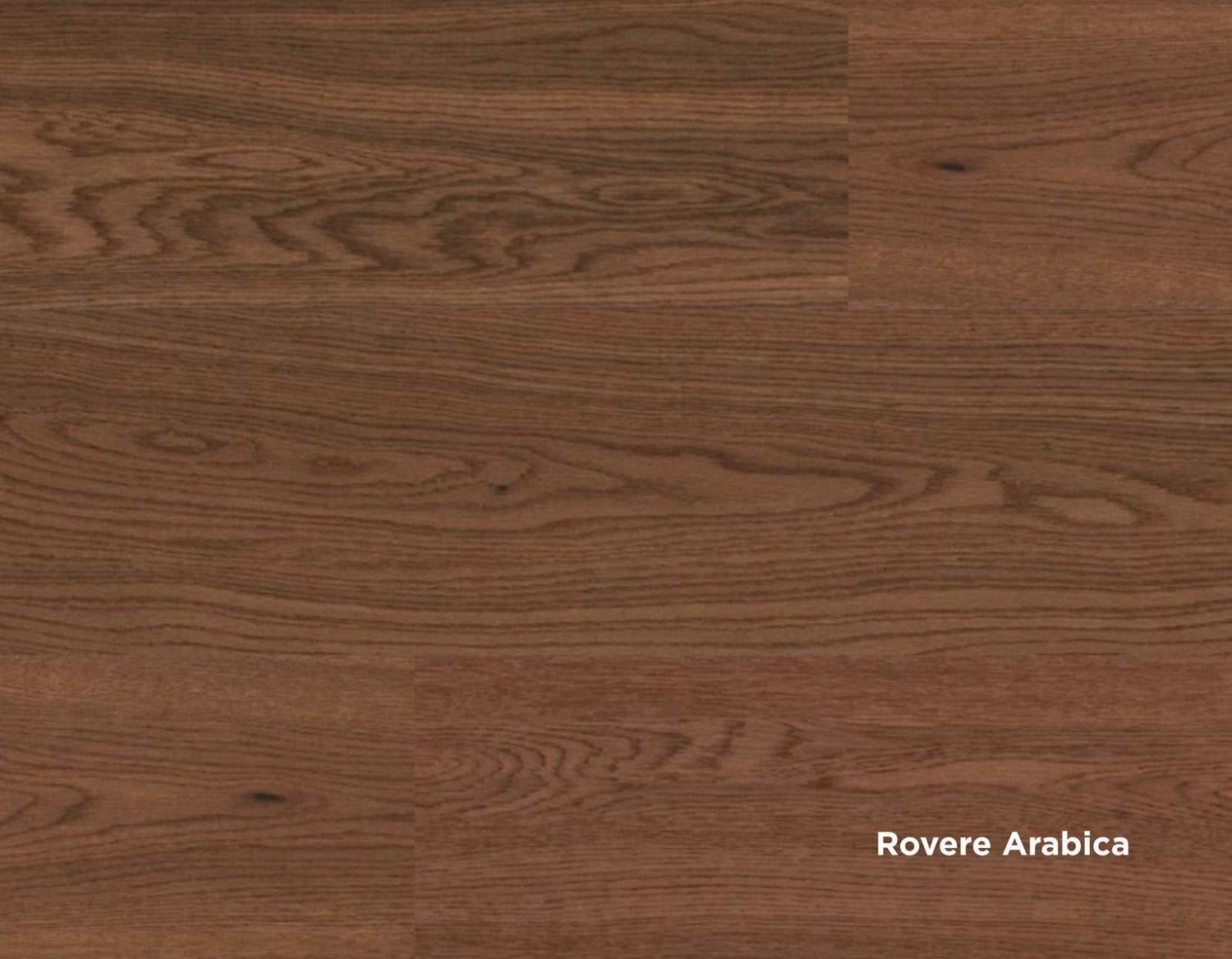 Pavimento SPC Star Wood di Skema, finitura Rovere Arabica, con sfumature scure e venature sottili in legno naturale