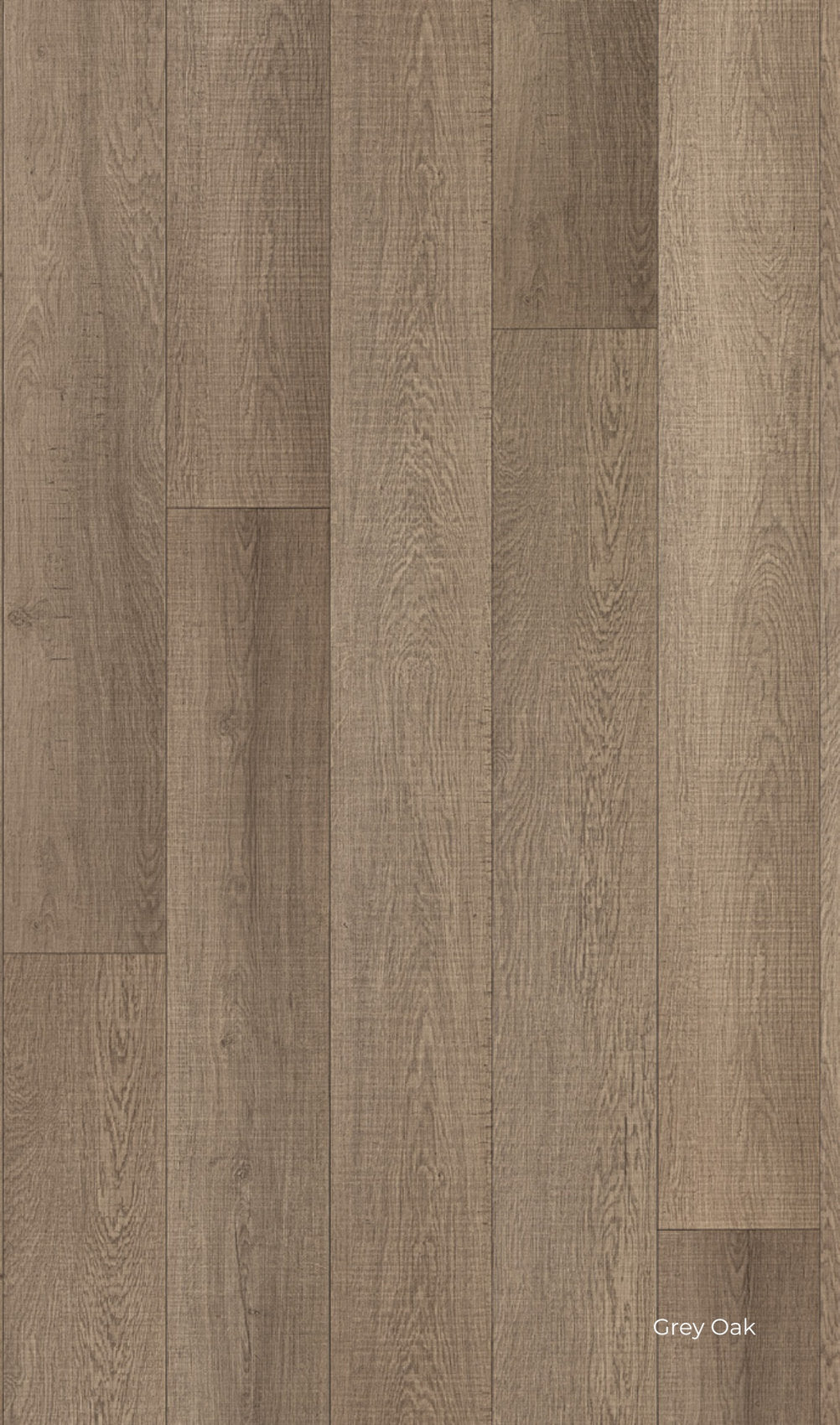Pavimento laminato grigio beige effetto legno Skema Prestige L con doga maxi perfetto per spazi industriali e neutri