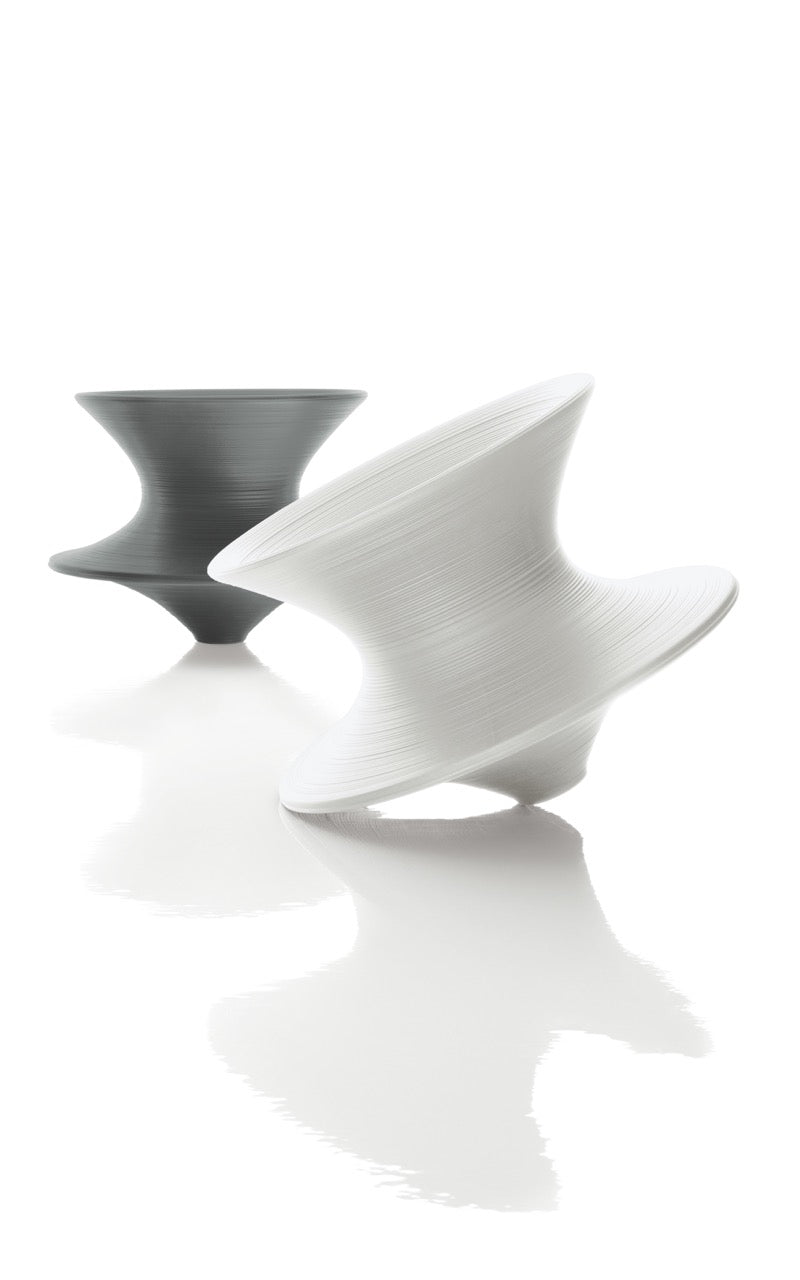 Spun trottola Magis bianca e grigia