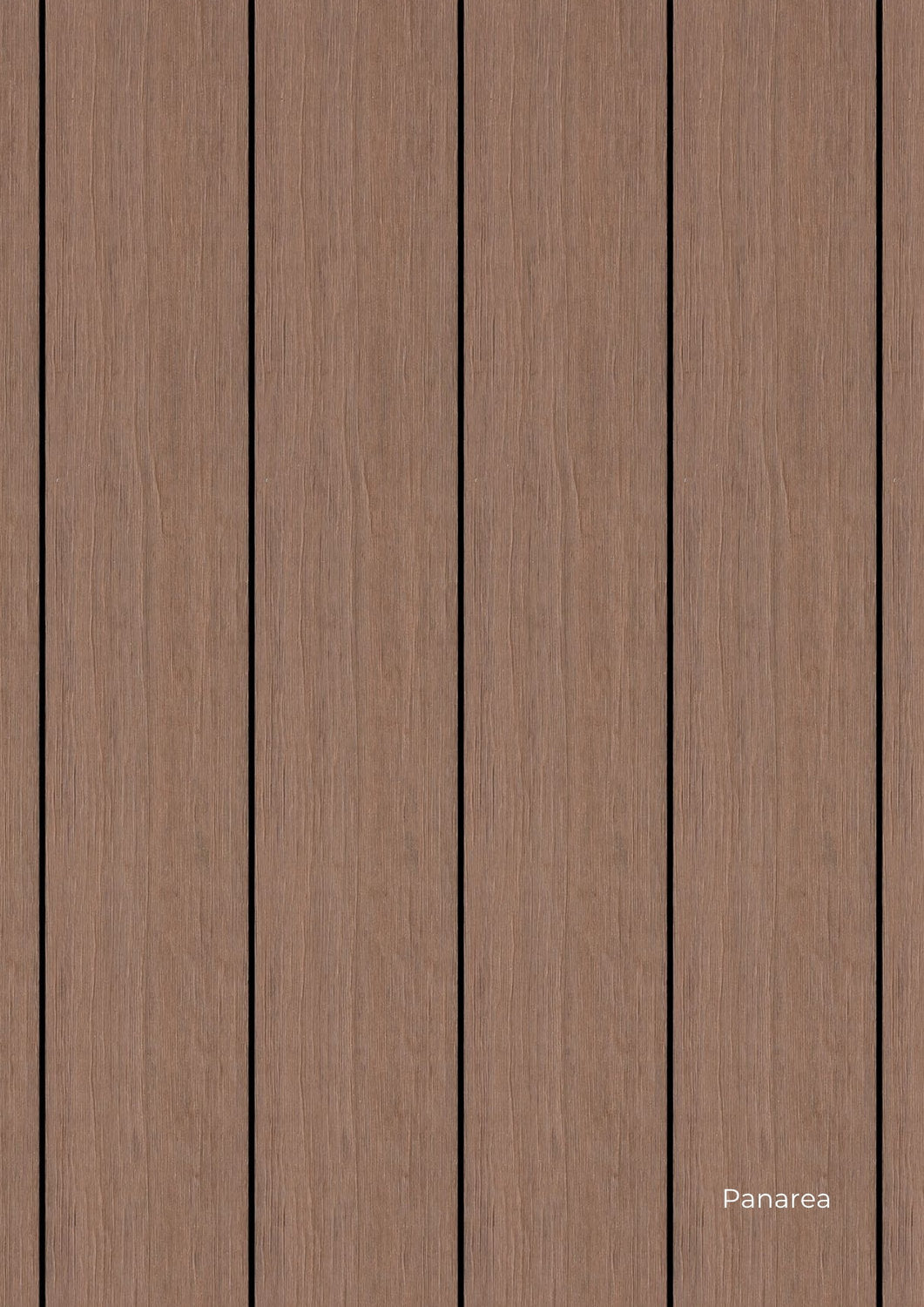 Decking WPC Skema Pacto Vulcano effetto legno scuro, pavimento esterno per camminamenti e dehor