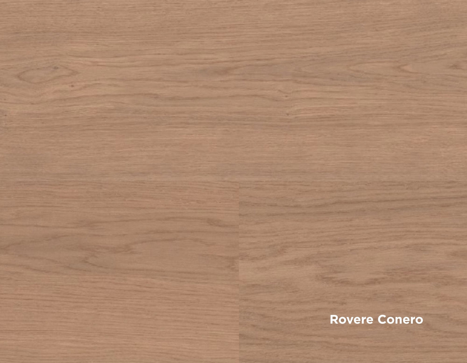 Dettaglio del pavimento Lumbertech S700 in Rovere Conero, tonalità neutra e venatura delicata con posa regolare.