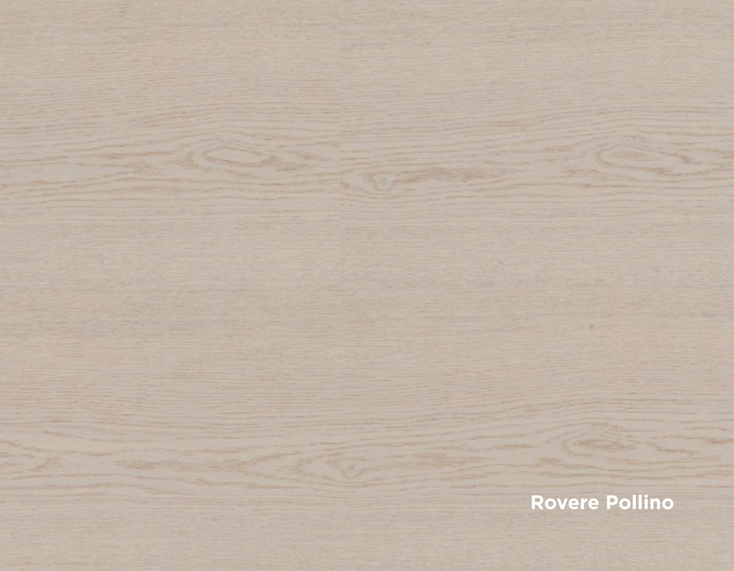 Finitura Rovere Pollino del parquet Lumbertech 270, con tonalità chiarissima e texture a poro aperto