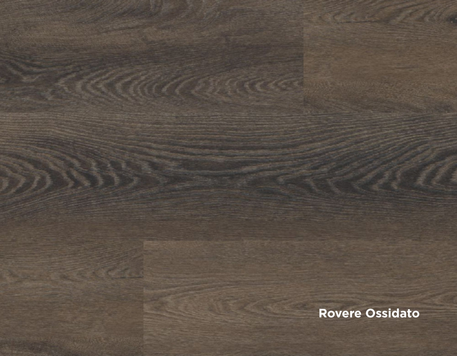 Dettaglio superficie scura effetto legno del pavimento Star Kr Rovere Ossidato