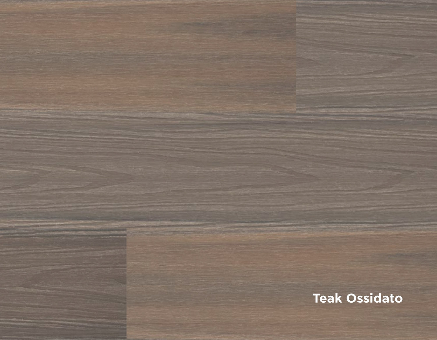 Finitura Teak Ossidato del decking Marina Real di Skema, tonalità fredde e venature a vista