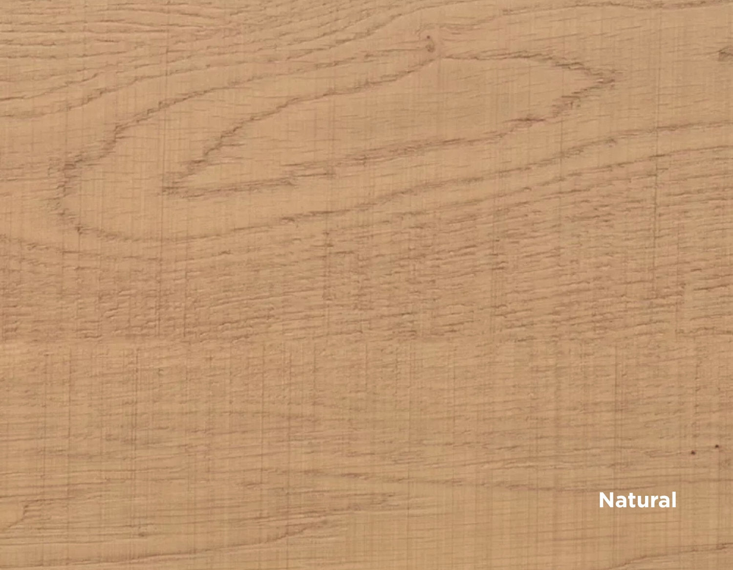 Campione di parquet Yles in rovere finitura Natural, effetto ossidato e poro aperto.