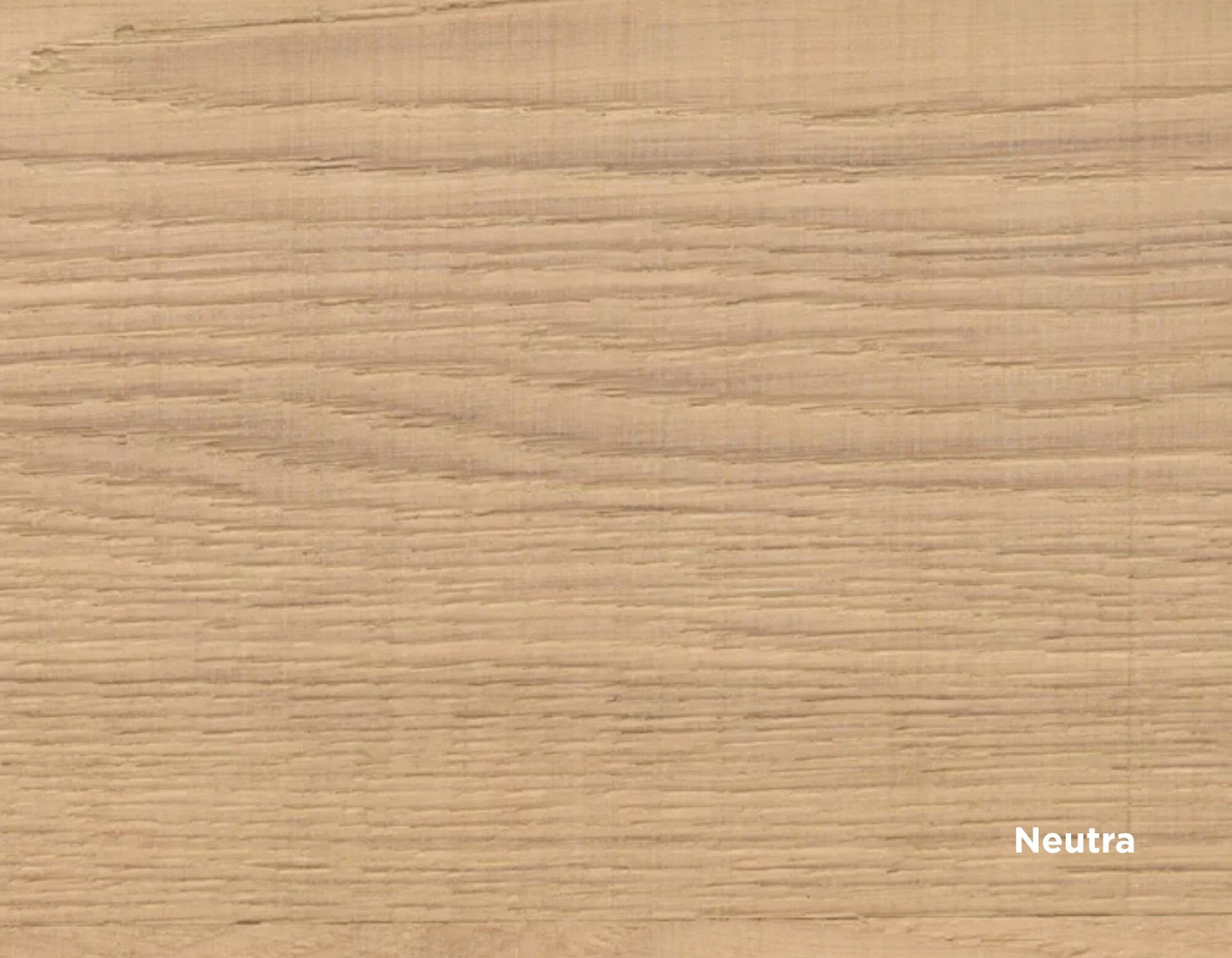 Campione di parquet Yles finitura Neutra, rovere chiaro leggermente spazzolato.