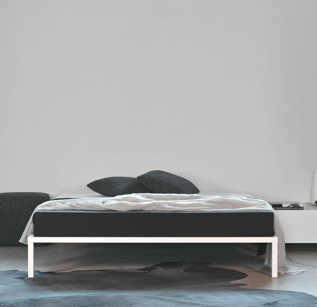 letto matrimoniale in tubolare di ferro x one iron xam bianco