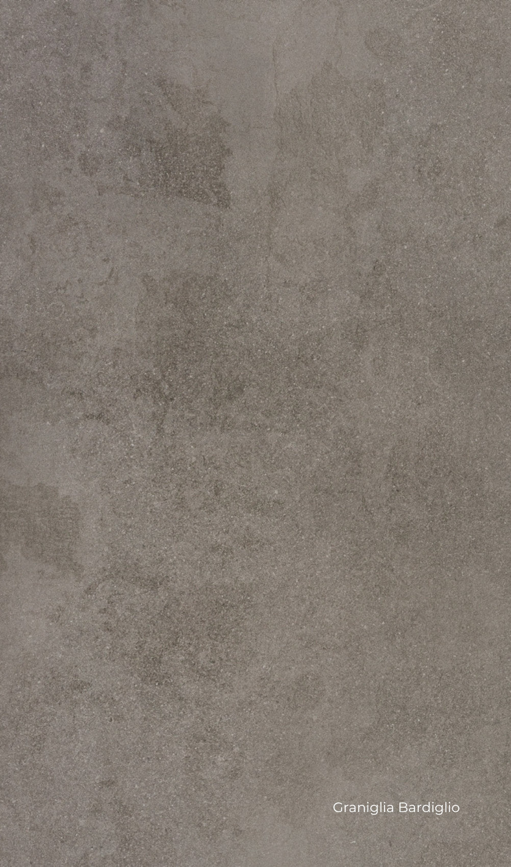 Pavimento laminato Skema Vision Oxid con effetto graniglia Bardiglio, tonalità grigio intenso 