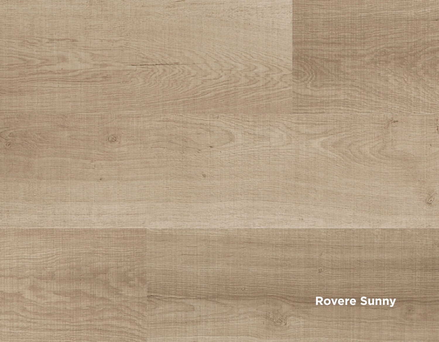 Pavimento in laminato con texture leggera e tinta sabbia, finitura Rovere Sunny della collezione Facile+ di Skema