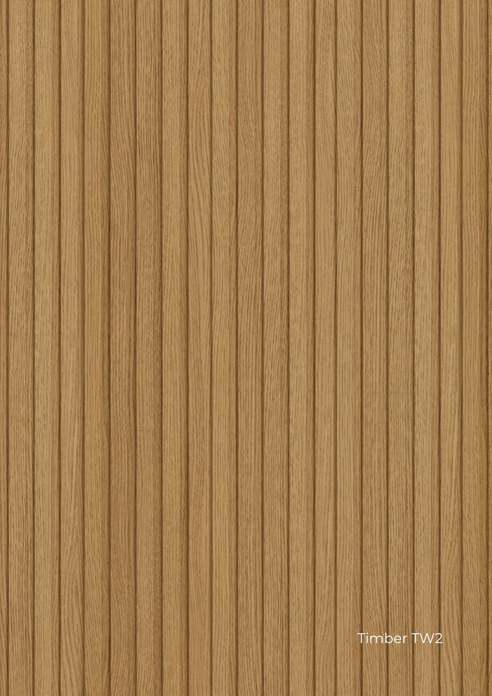 Pannello cannettato squadrato Skema Tech Wall Timber TW2 effetto legno per rivestimento parete continua