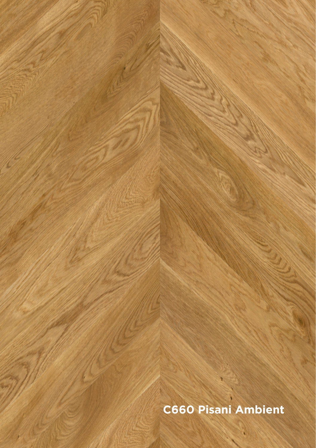 Vista zenitale parquet spina francese Villa di Skema in rovere chiaro