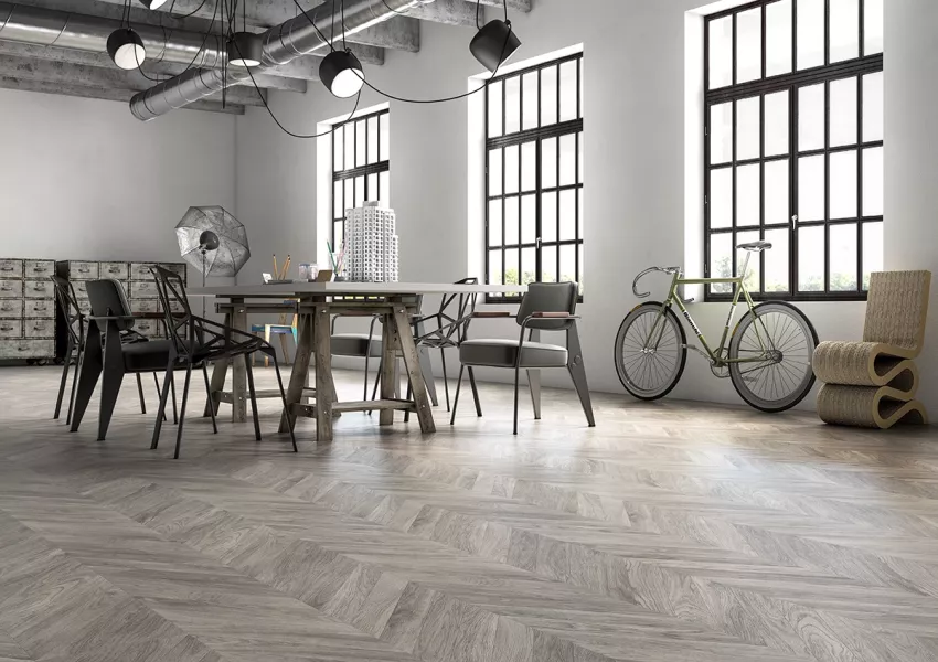 Syncro Parquet Hydro Plus - Pavimento laminato a spina di pesce