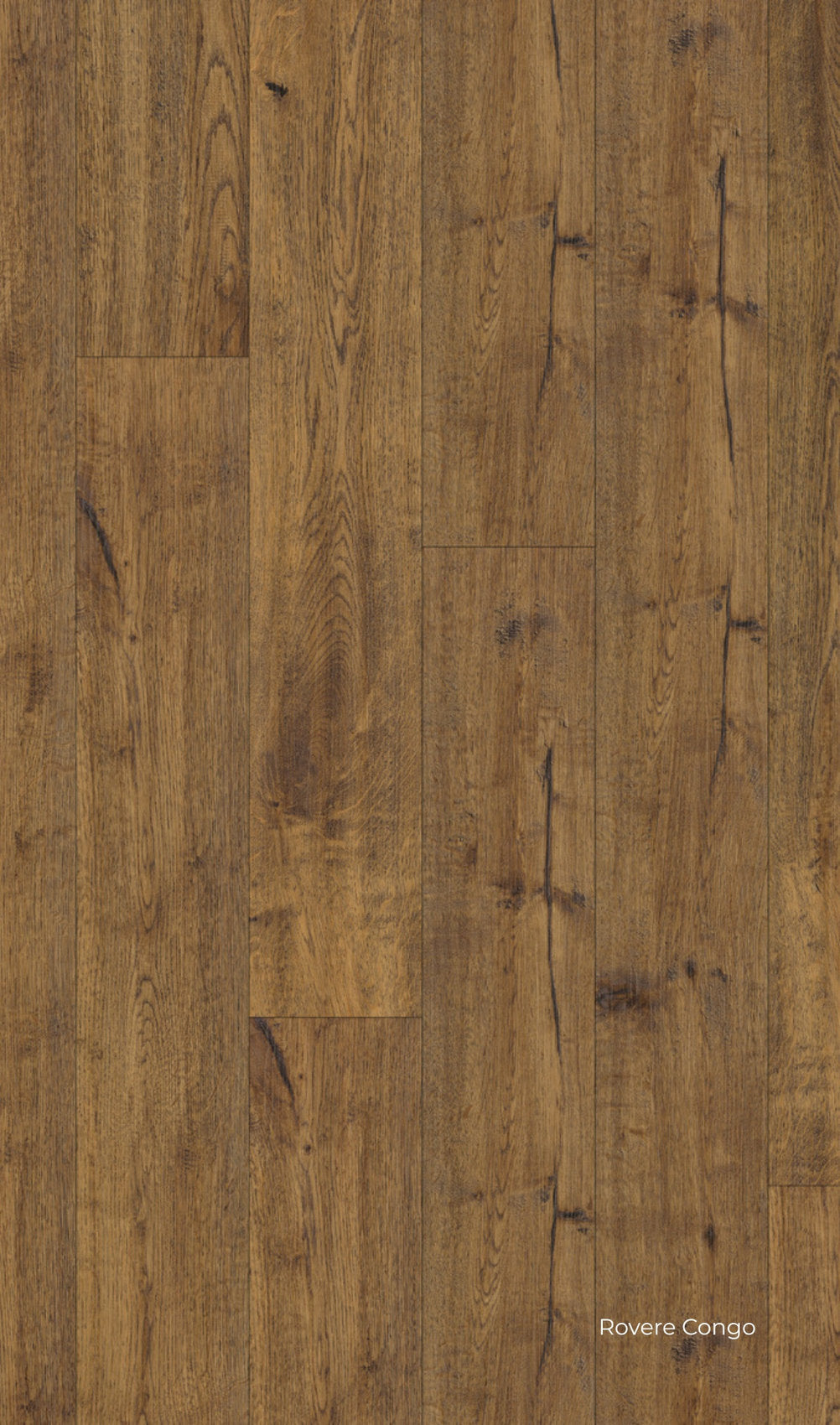 pavimento effetto legno in spc marrone scuro effetto rustico Connex Skema