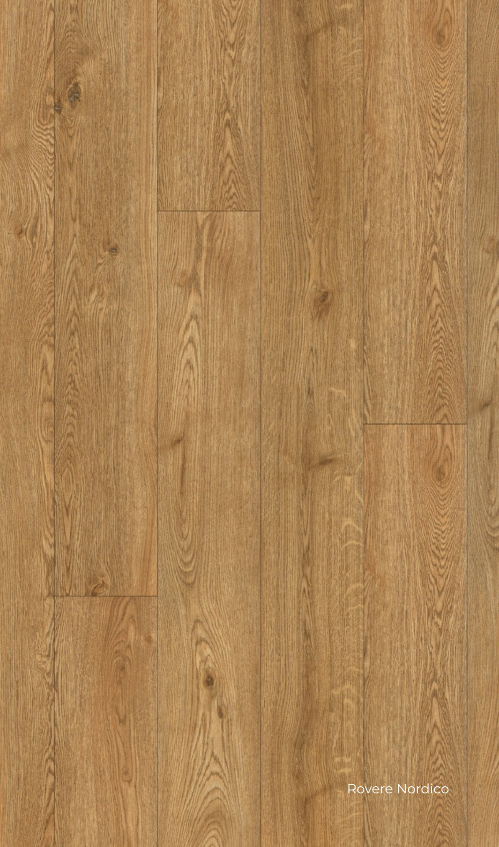 Rovere Nordico Parquet Connex Skema in Spc effetto legno, impermeabile, color miele